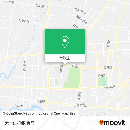 天一仁和郡地图