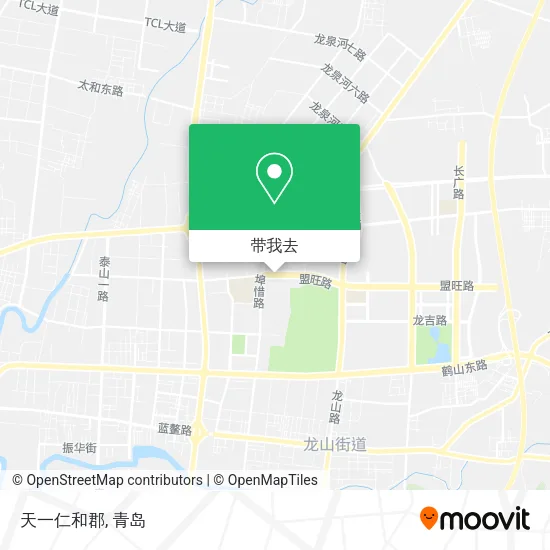 天一仁和郡地图