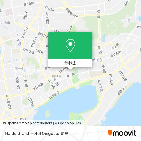 Haidu Grand Hotel Qingdao地图