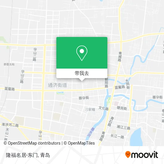 隆福名居-东门地图