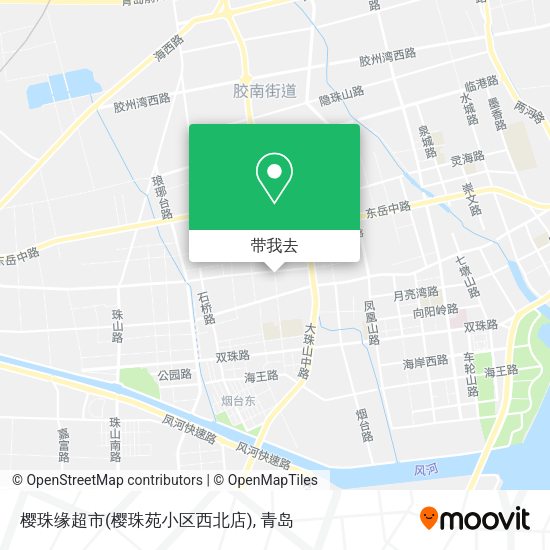 樱珠缘超市(樱珠苑小区西北店)地图