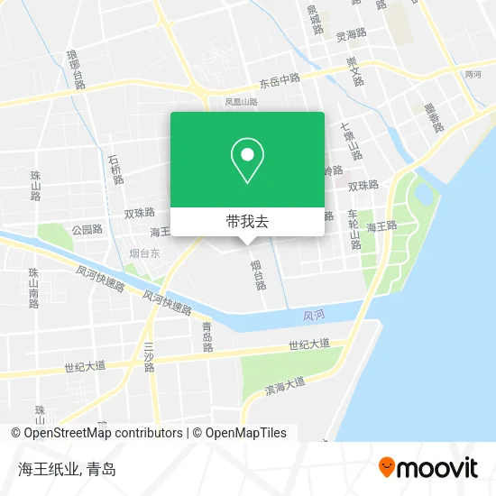 海王纸业地图