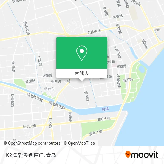 K2海棠湾-西南门地图