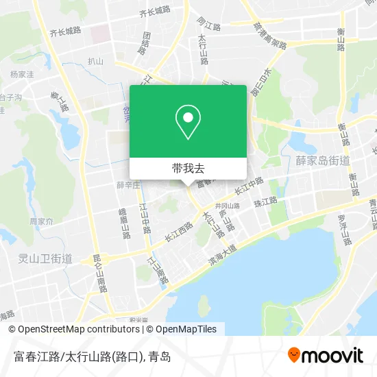富春江路/太行山路(路口)地图