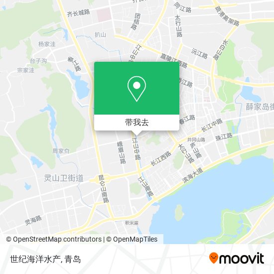 世纪海洋水产地图
