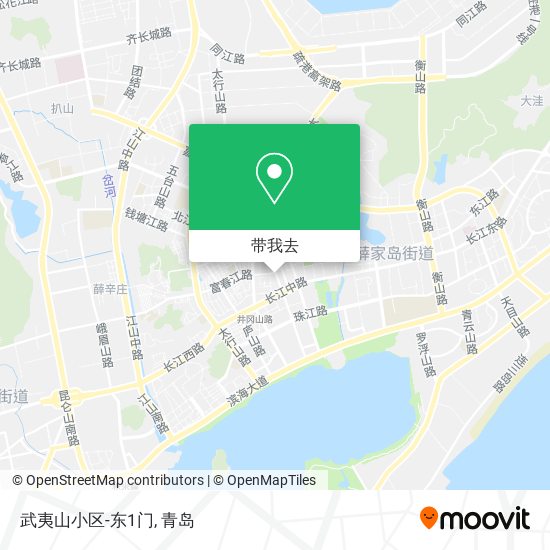 武夷山小区-东1门地图