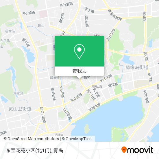 东宝花苑小区(北1门)地图