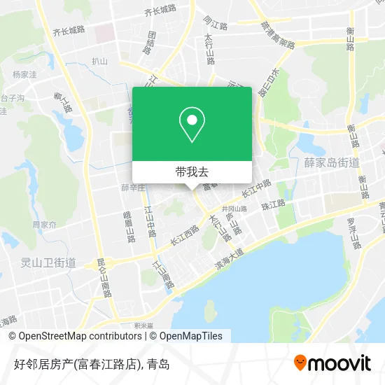 好邻居房产(富春江路店)地图