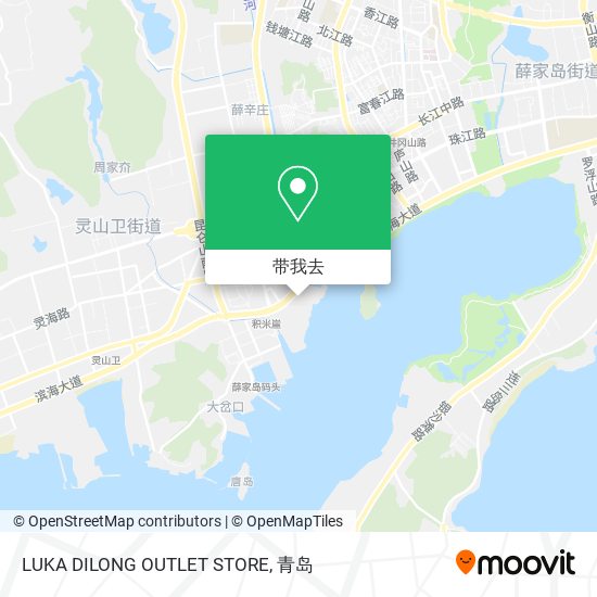 LUKA DILONG OUTLET STORE地图