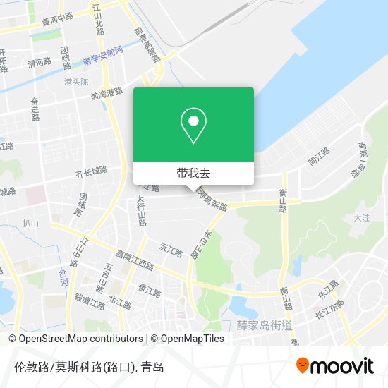 伦敦路/莫斯科路(路口)地图