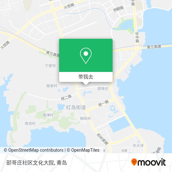 邵哥庄社区文化大院地图