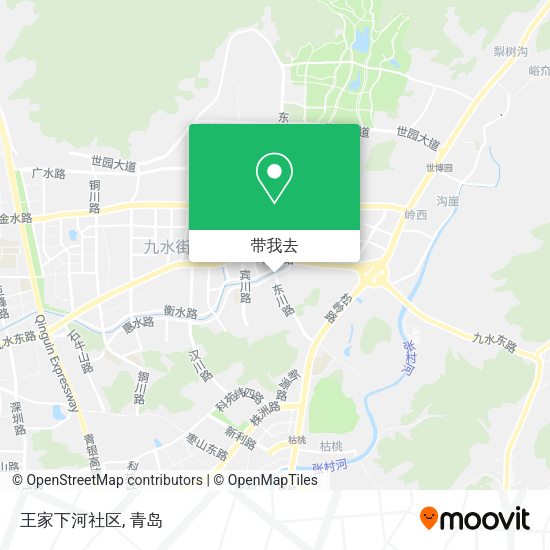 王家下河社区地图