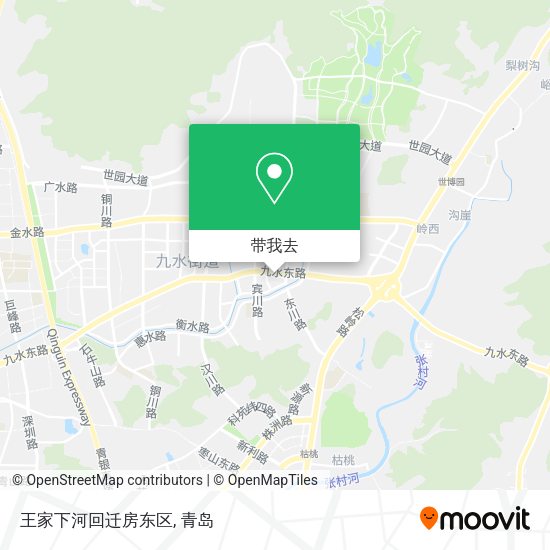 王家下河回迁房东区地图