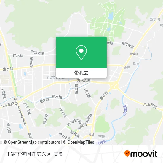 王家下河回迁房东区地图