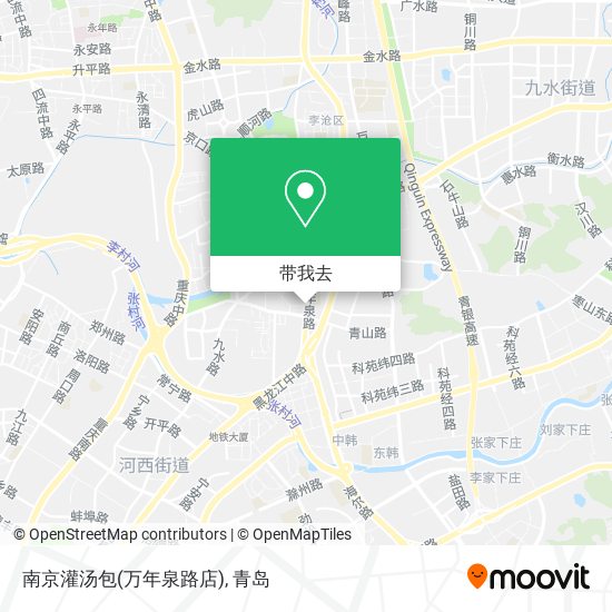 南京灌汤包(万年泉路店)地图