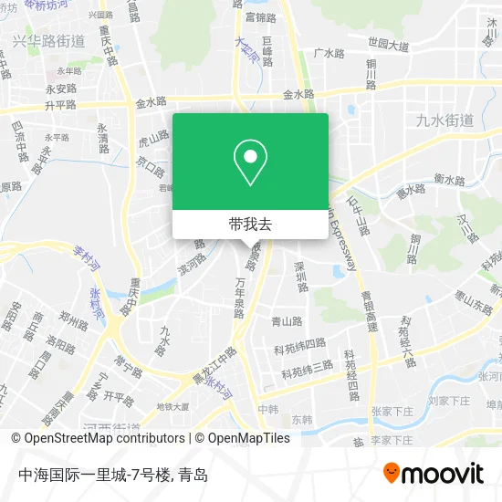 中海国际一里城-7号楼地图