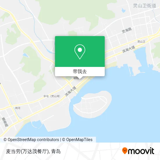 麦当劳(万达茂餐厅)地图