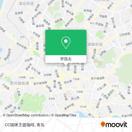 CC猫咪主题咖啡地图