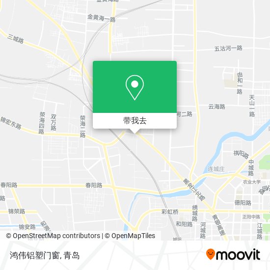 鸿伟铝塑门窗地图