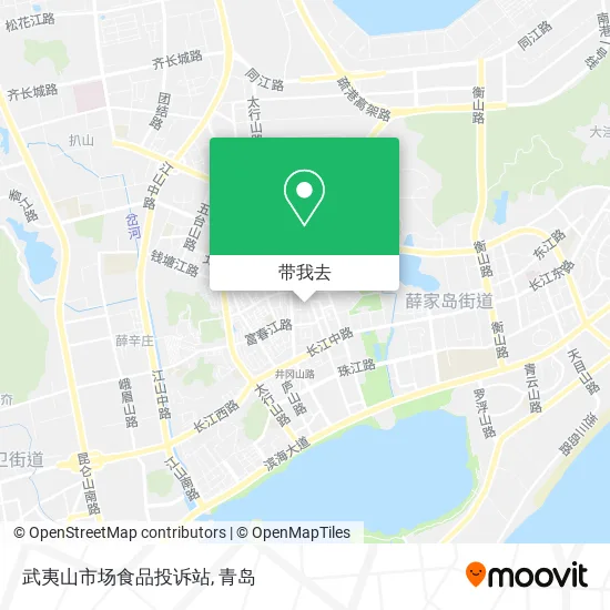 武夷山市场食品投诉站地图