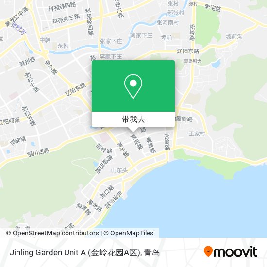 Jinling Garden Unit A (金岭花园A区)地图