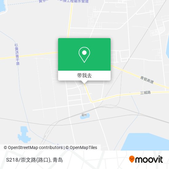 S218/崇文路(路口)地图