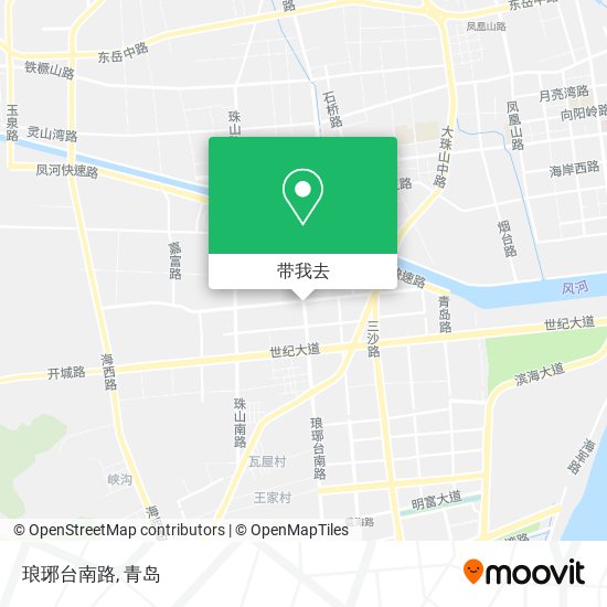 琅琊台南路地图