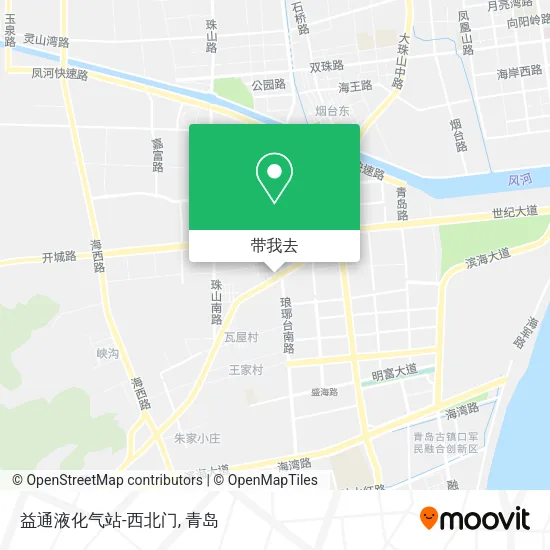 益通液化气站-西北门地图