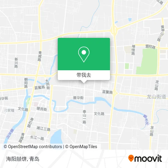 海阳囍饼地图