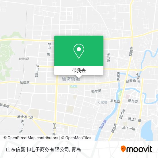 山东信赢卡电子商务有限公司地图