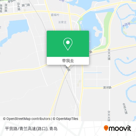 平营路/青兰高速(路口)地图