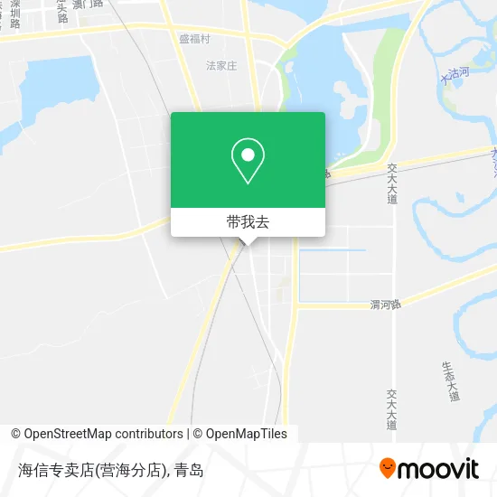 海信专卖店(营海分店)地图