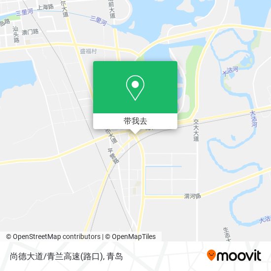 尚德大道/青兰高速(路口)地图