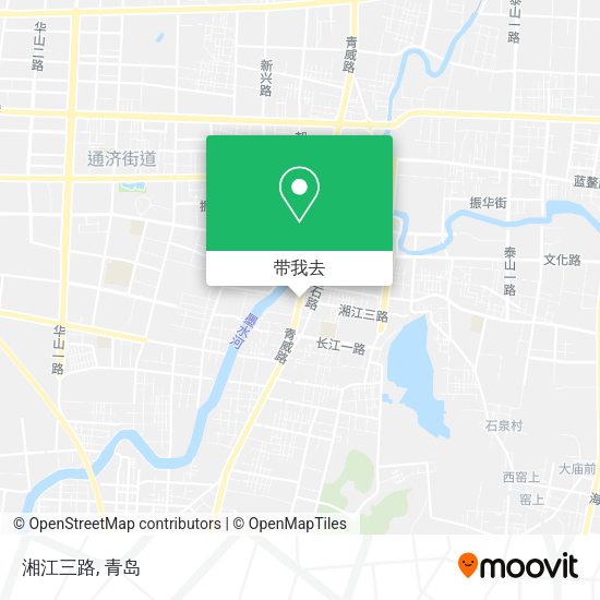 湘江三路地图