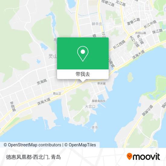 德惠凤凰都-西北门地图