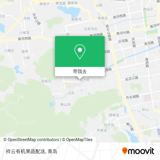祥云有机果蔬配送地图