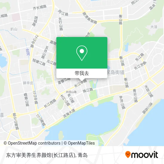 东方审美养生养颜馆(长江路店)地图
