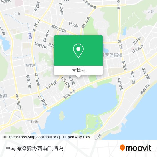 中南·海湾新城-西南门地图