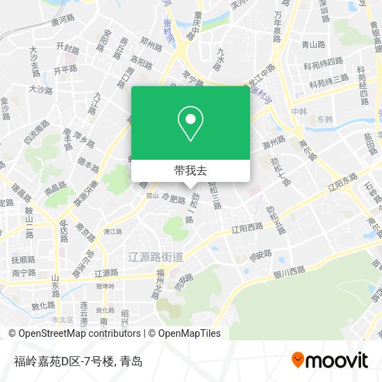 福岭嘉苑D区-7号楼地图