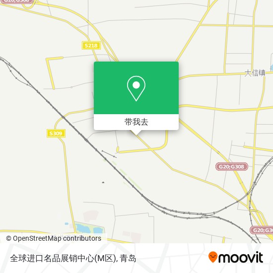 全球进口名品展销中心(M区)地图
