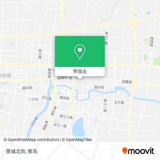 墨城北街地图
