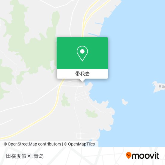 田横度假区地图