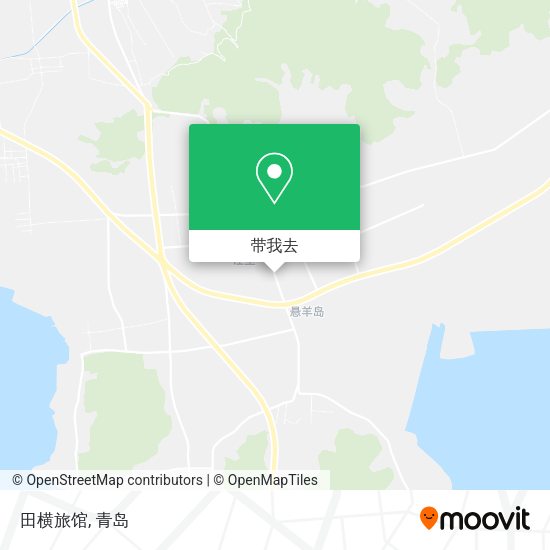 田横旅馆地图