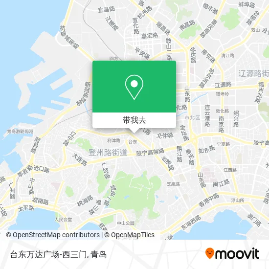 台东万达广场-西三门地图