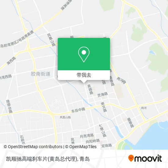 凯顺驰高端刹车片(黄岛总代理)地图