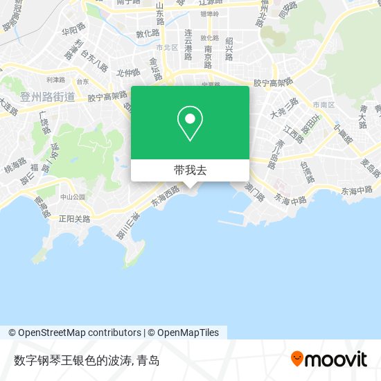 数字钢琴王银色的波涛地图
