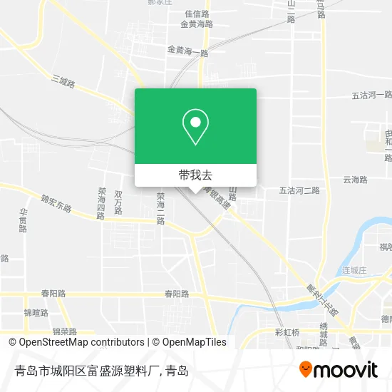 青岛市城阳区富盛源塑料厂地图