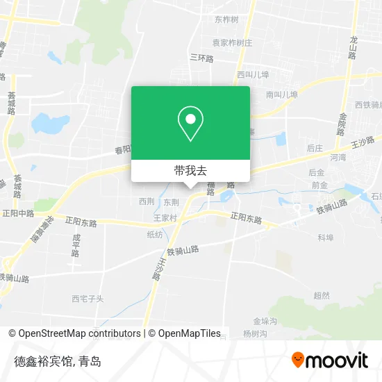 德鑫裕宾馆地图