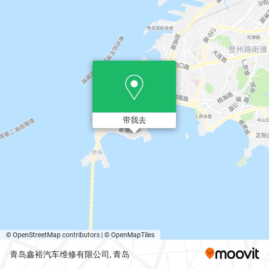 青岛鑫裕汽车维修有限公司地图