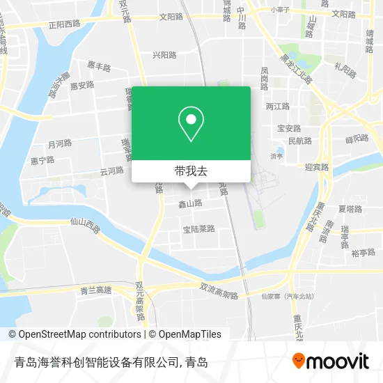 青岛海誉科创智能设备有限公司地图